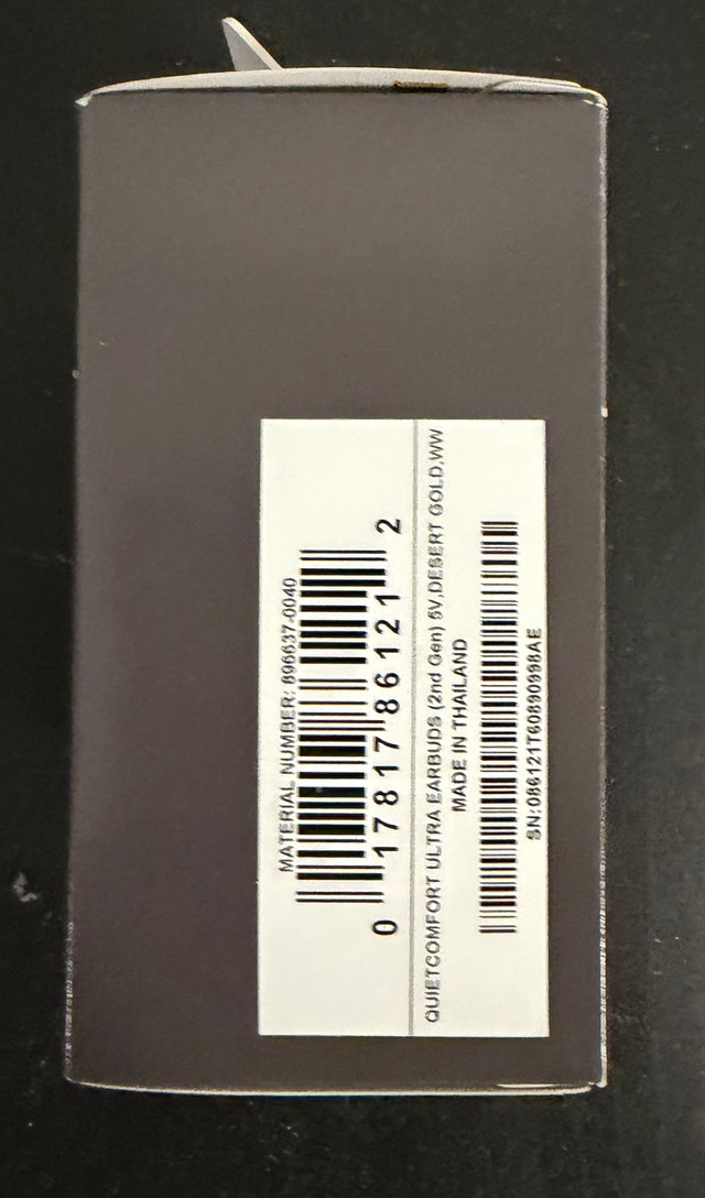 Bose QuietComfort Ultra Earbuds, (2nd gen), Desert Gold, Boxed - photo 4