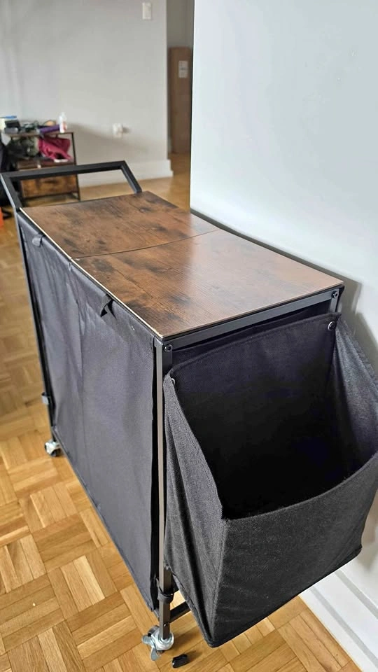 Laundry Basket with Wheels