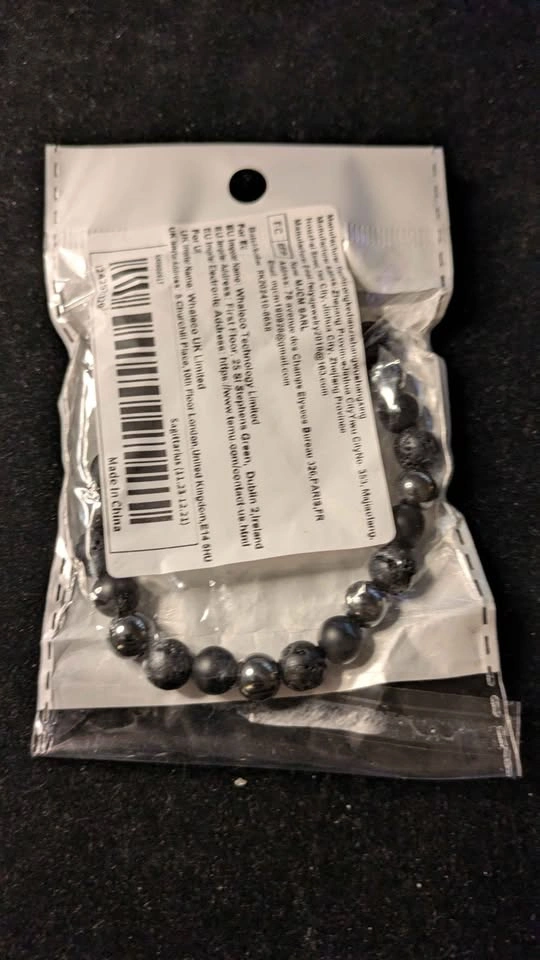 Sagittarius Lava Rock and Hematite Beaded Bracelet - photo 4