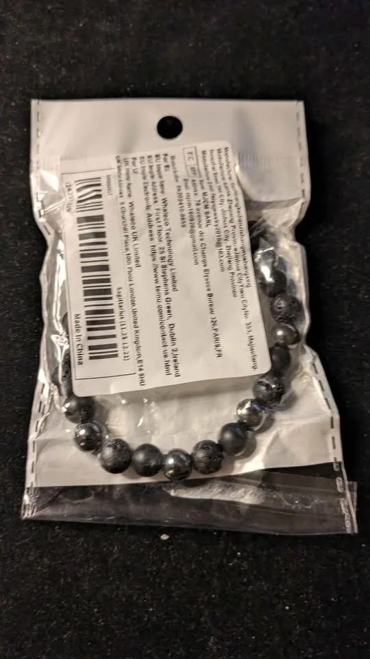 Sagittarius Lava Rock and Hematite Beaded Bracelet - photo 4
