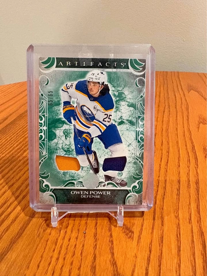 Owen Power Jersey Artifacts /65