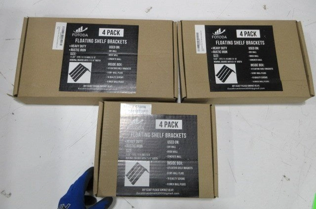 FOTODA 4PK HEAVY-DUTY 6"H SHELF BRACKETS - photo 5
