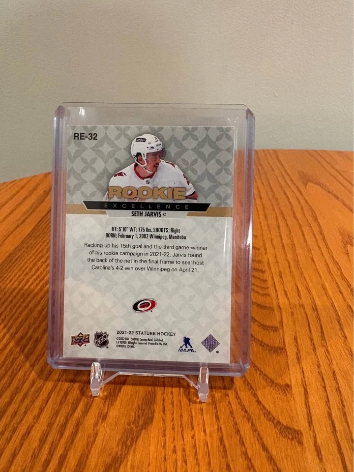 Seth Jarvis Rookie Excellence/125 - photo 2