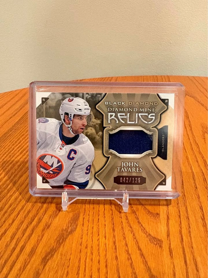 John Tavares black diamond relic /125
