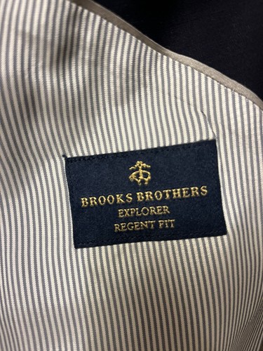 Brooks Brothers Explorer Regent Fit Navy Wool Blazer 46L - photo 4