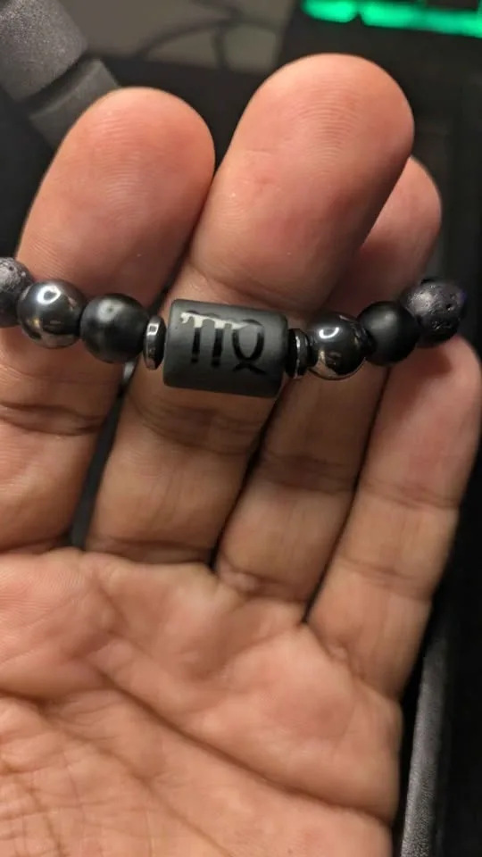 Virgo Zodiac Beaded Bracelet - photo 2