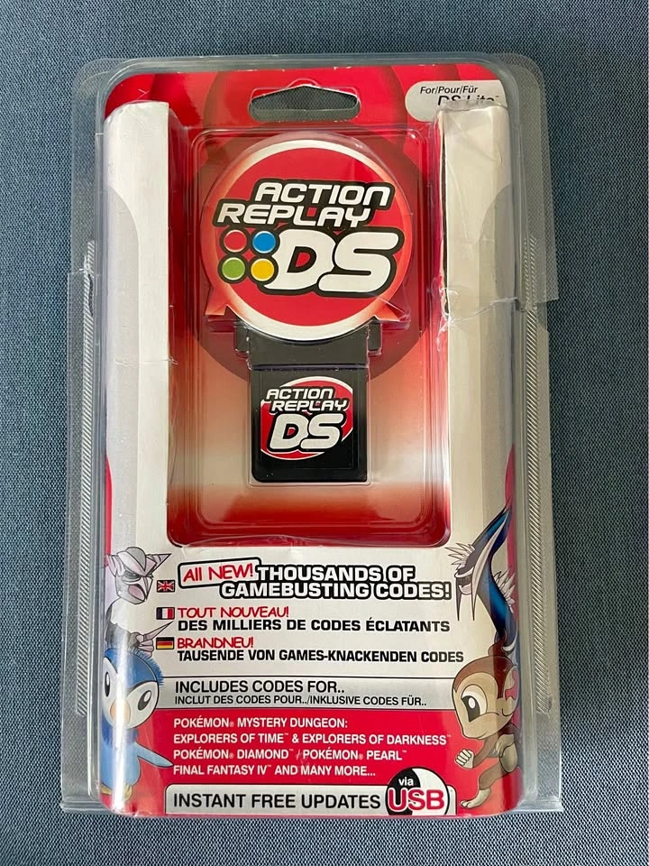 Nintendo DS and DS Lite Action Replay