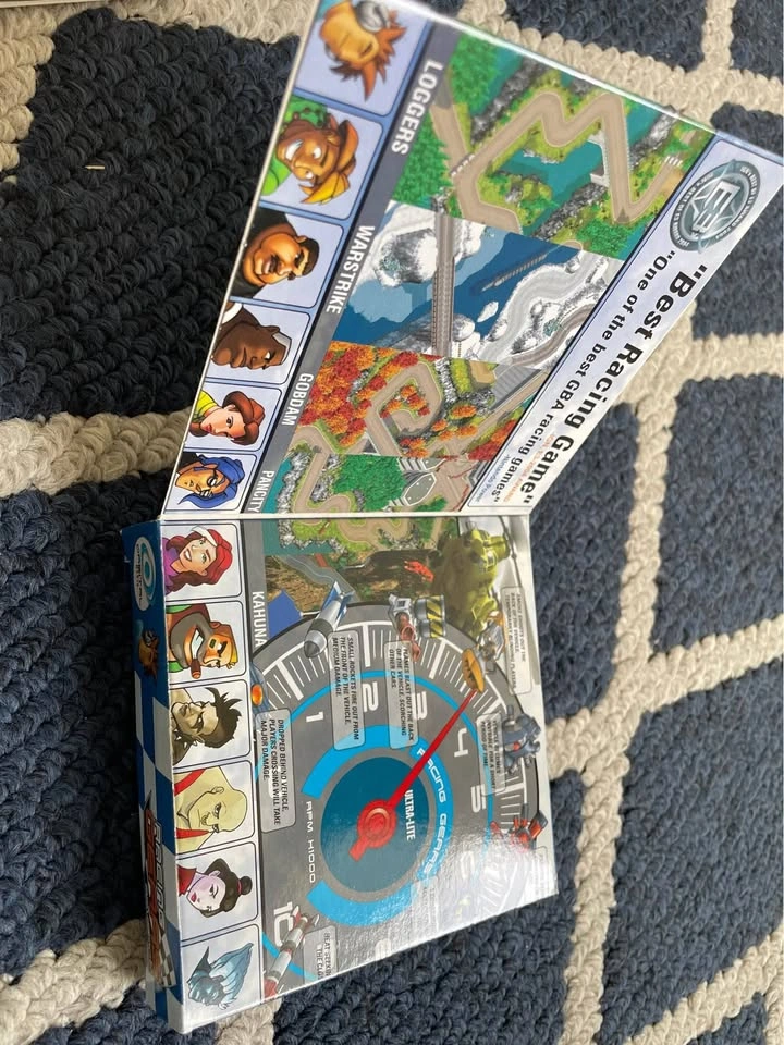 Racing Gears Advance Nintendo GBA CIB - photo 4