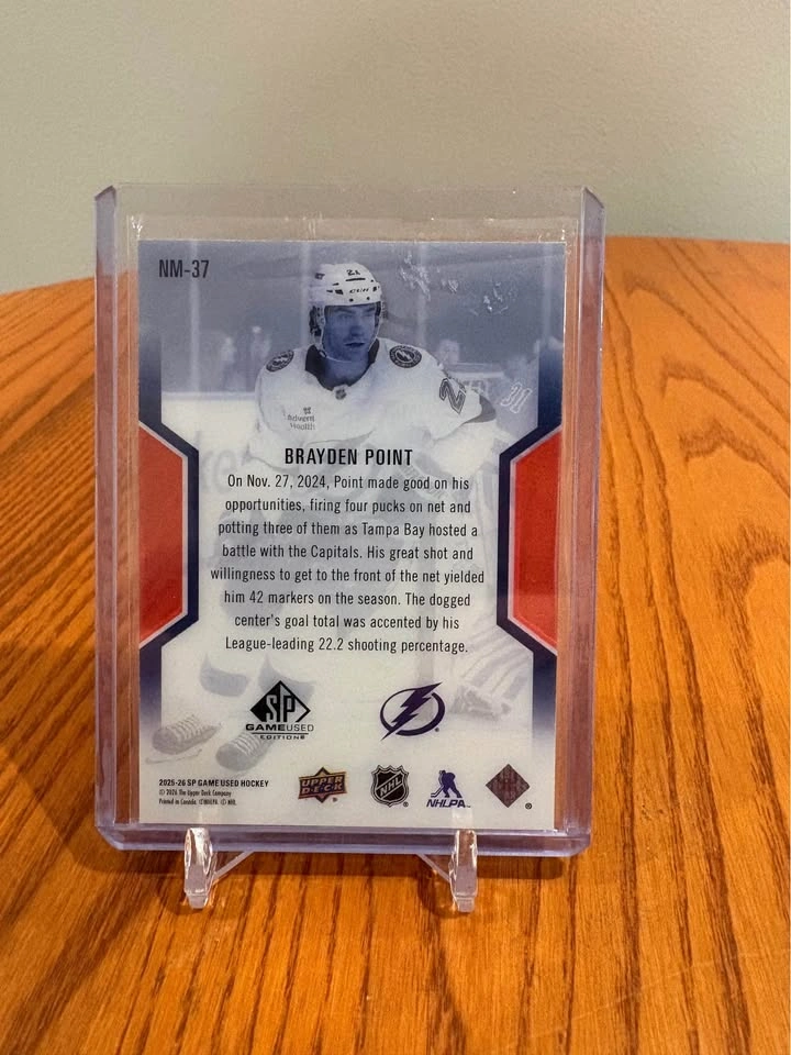 Brayden point NHL masters /299 - photo 2