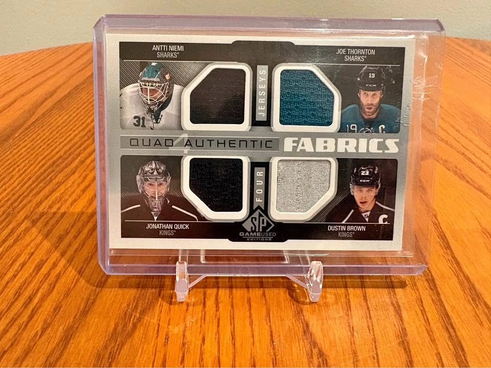 4 patch jersey card