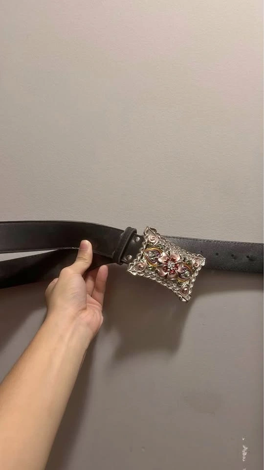 Belt vintage flower
