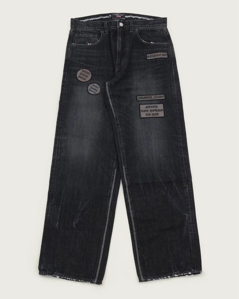 Supreme x number (n)ine jeans designer