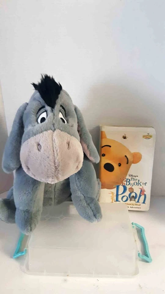 Disney Eeyore Plush and The Book of Pooh: Stories From The Heart
