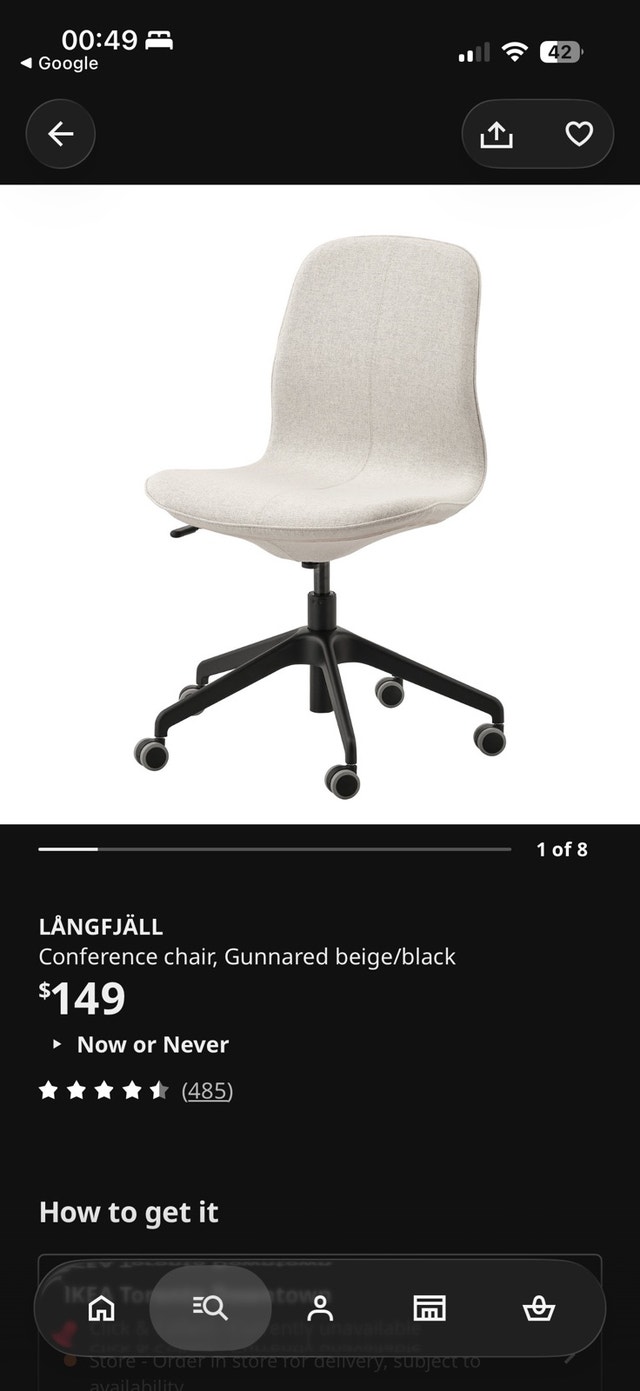 IKEA LÅNGFJÄLL Conference Chair - photo 3