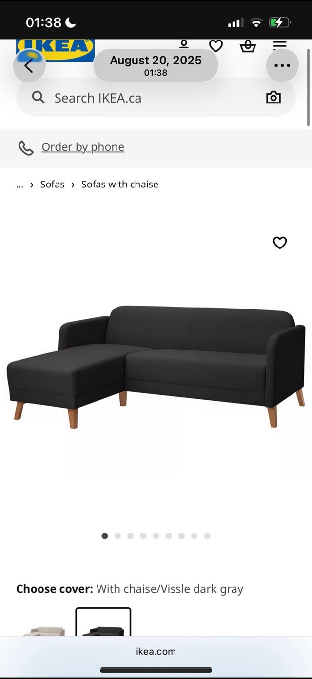 IKEA LANDSKRONA Sofa with chaise - photo 5
