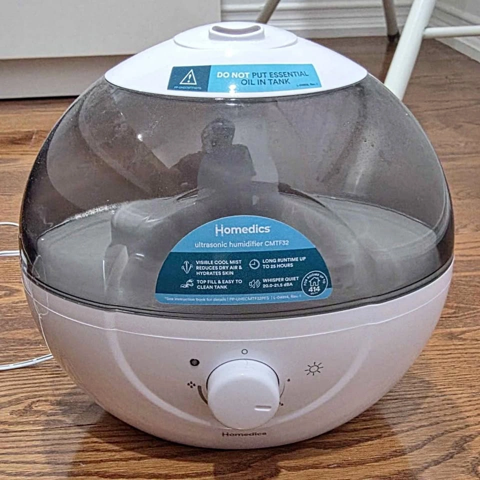 Homedics Ultrasonic Humidifier