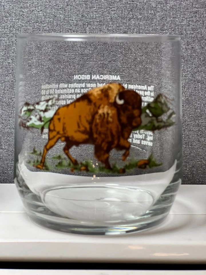 Vintage Sunoco Libbey Wildlife Rocks Glasses - Set of 4 - photo 2