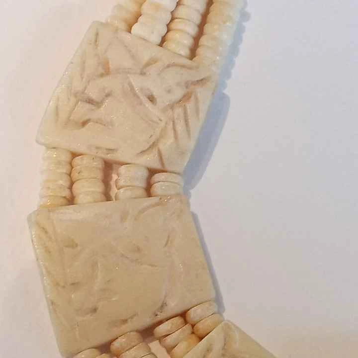 Vintage Bone Necklace - photo 4