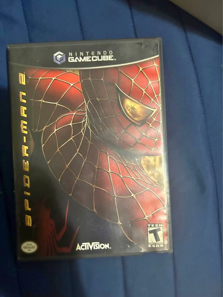 Spider man 2 GameCube case and manual only