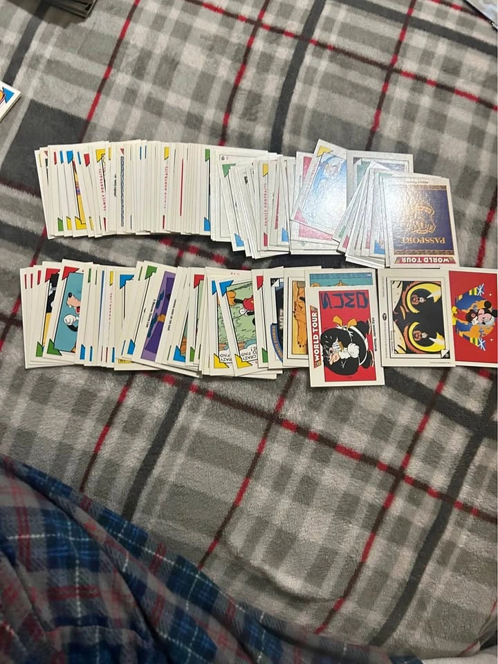 1991 Impel Disney World Tour Trading Cards