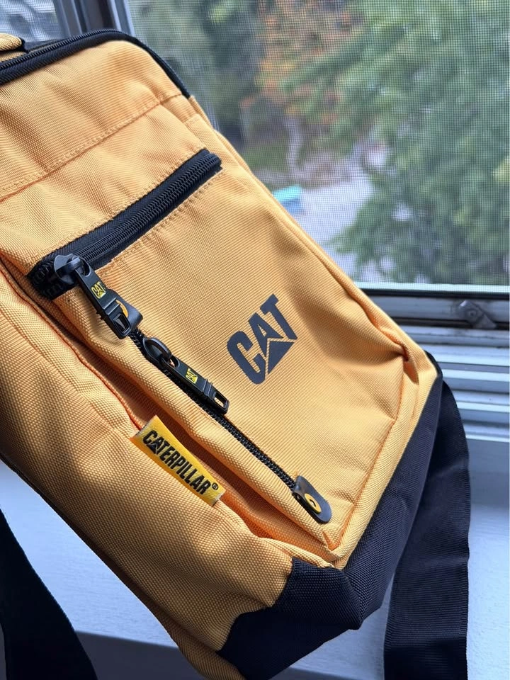 CAT (Caterpillar) Crossbody Bag – Yellow/Black - photo 3