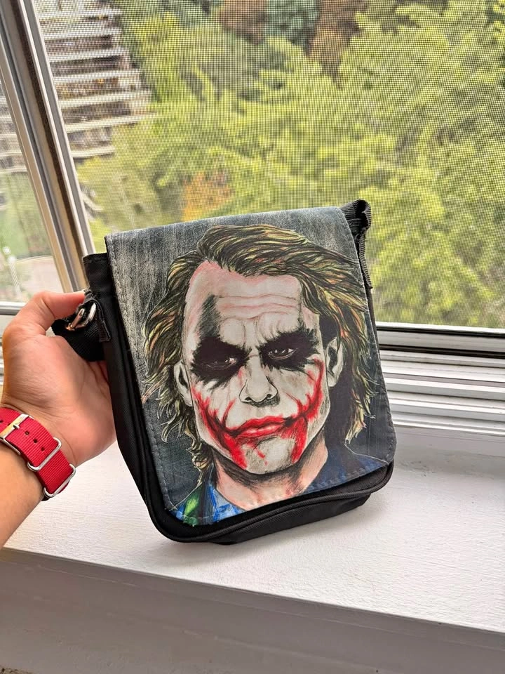 Joker Crossbody Messenger Bag – High Quality Print, New