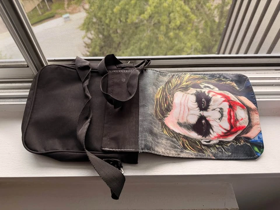 Joker Crossbody Messenger Bag – High Quality Print, New - photo 5