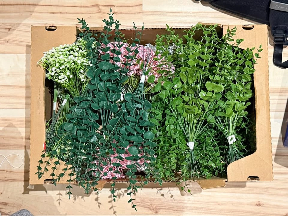 Huge Faux Floral & Greenery Bundle - 600+ Stems