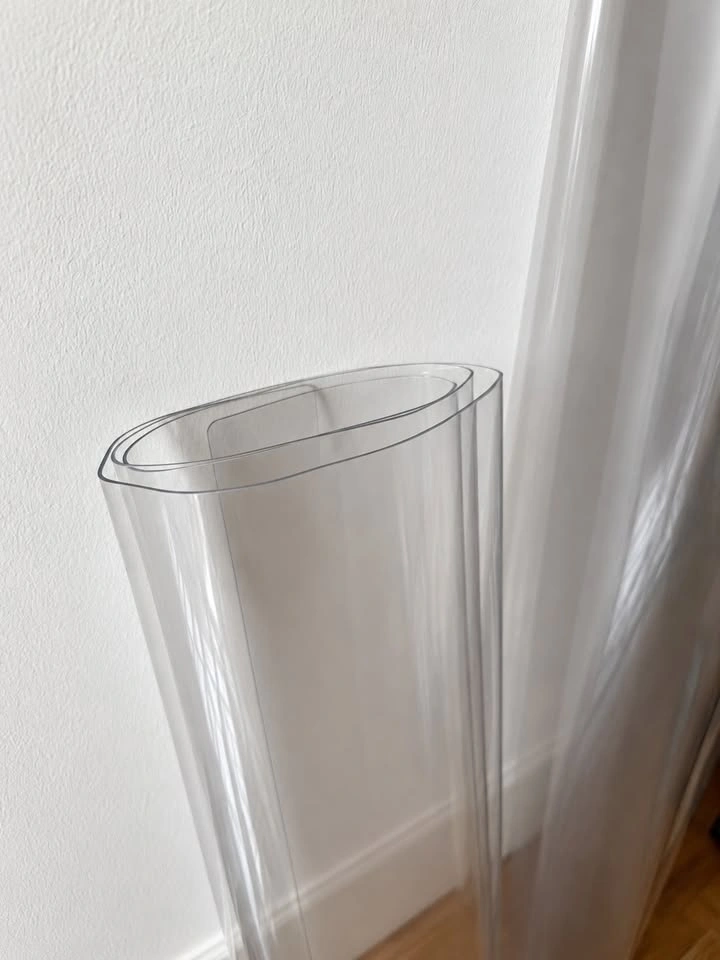 2 Clear Table Cover Protectors – Different Sizes - photo 3