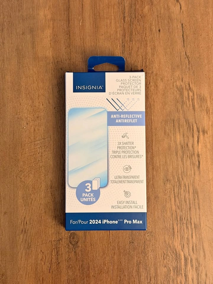 Insignia Glass Screen Protector - iPhone 14 Pro Max - 1 Left