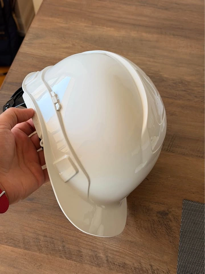 Pyramex Ridgeline Hard Hat (White) – New, Ratchet Suspension - photo 3