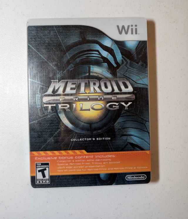 Metroid Prime Trilogy Collector's Edition (Nintendo Wii)