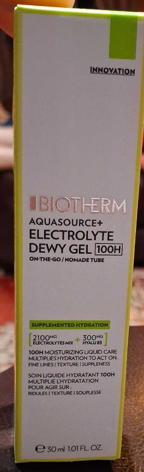 Biotherm Aquasource+ Electrolyte Dewy Gel - photo 2