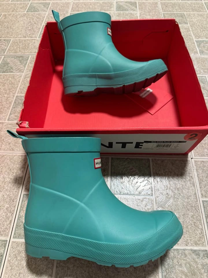 Hunter Play Boot (Little Kid/Big Kid) Thrum Green SIZE US 1 - photo 2