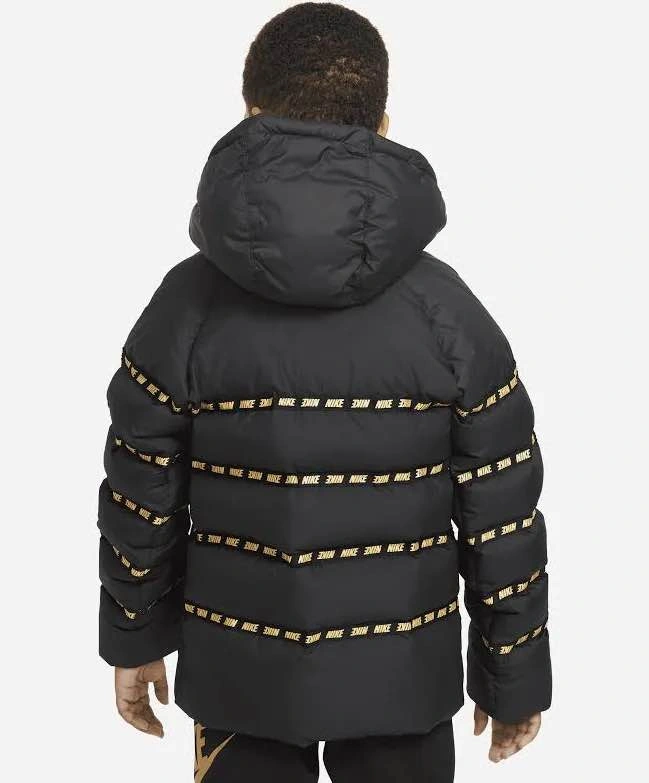 Nike Big Kids Sportswear Down Full Zip Jacket Metallic Gold XS - photo 5