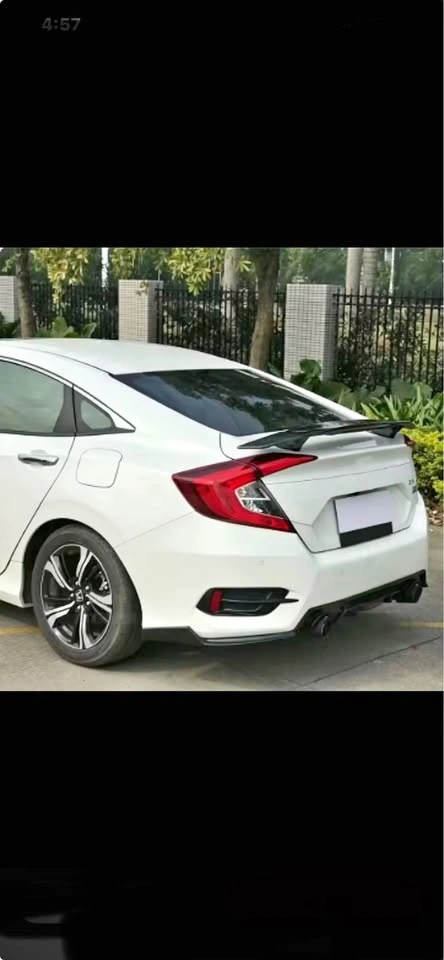 Civic spoiler wing