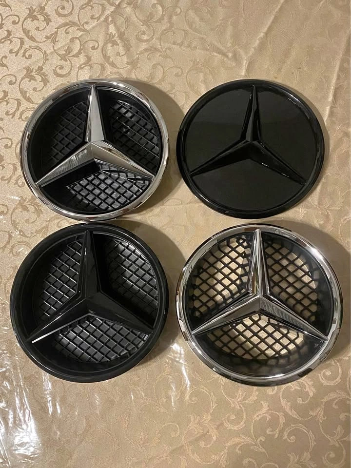 Mercedes logo emblem front