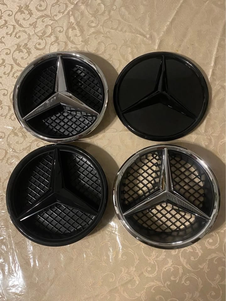 Mercedes logo emblem front - photo 4