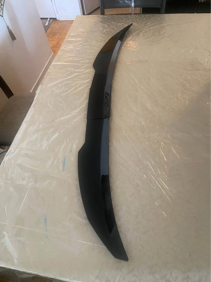 Universal spoiler glossy black - photo 4