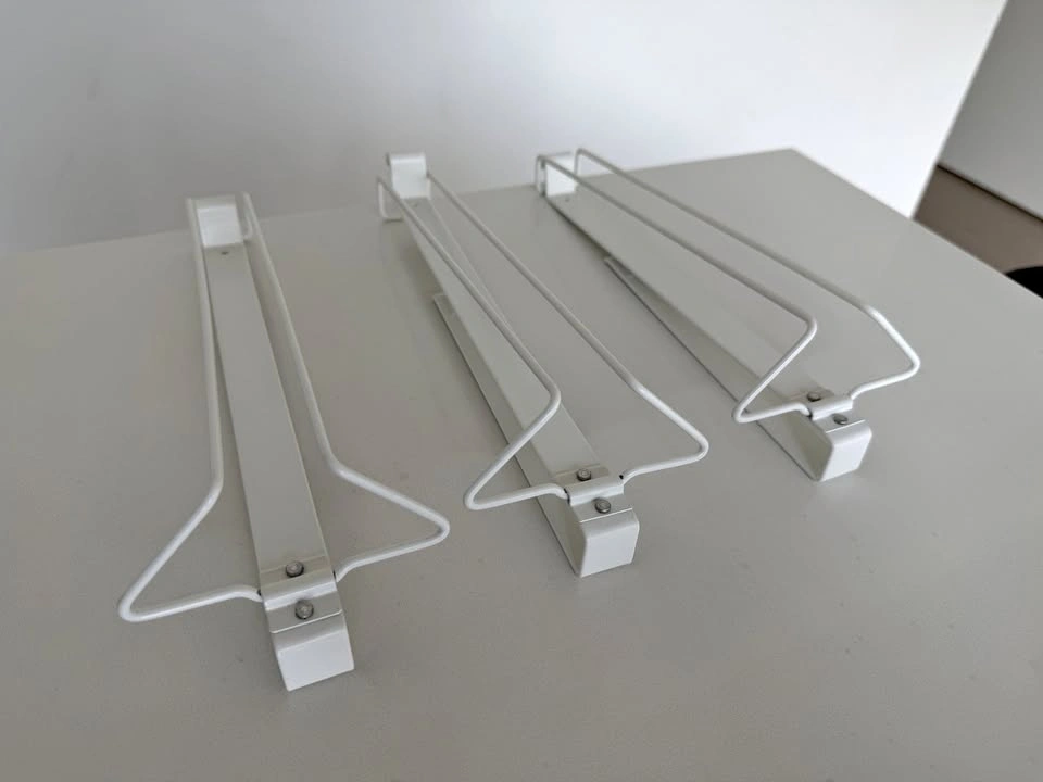IKEA PÅLYCKE Clip-On Under-Shelf Multi-Purpose Racks - Set of 3