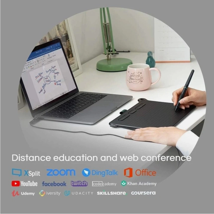 NEW Parblo Ninos M Drawing Tablet, 9" x 5" - photo 4