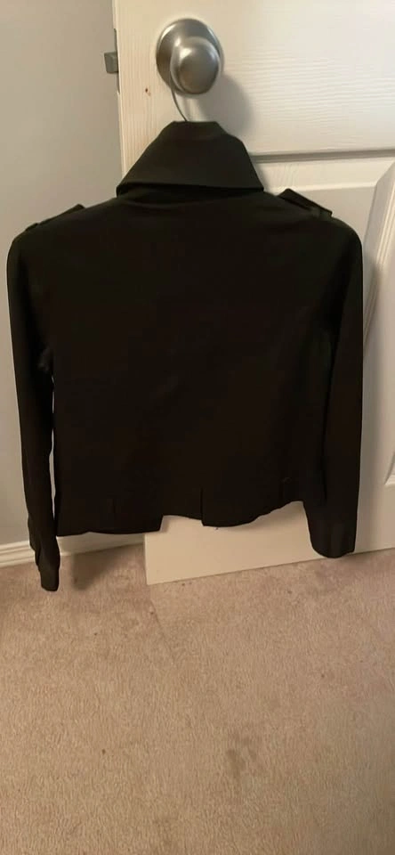 Jennifer Taylor Black Military Style Jacket - photo 3