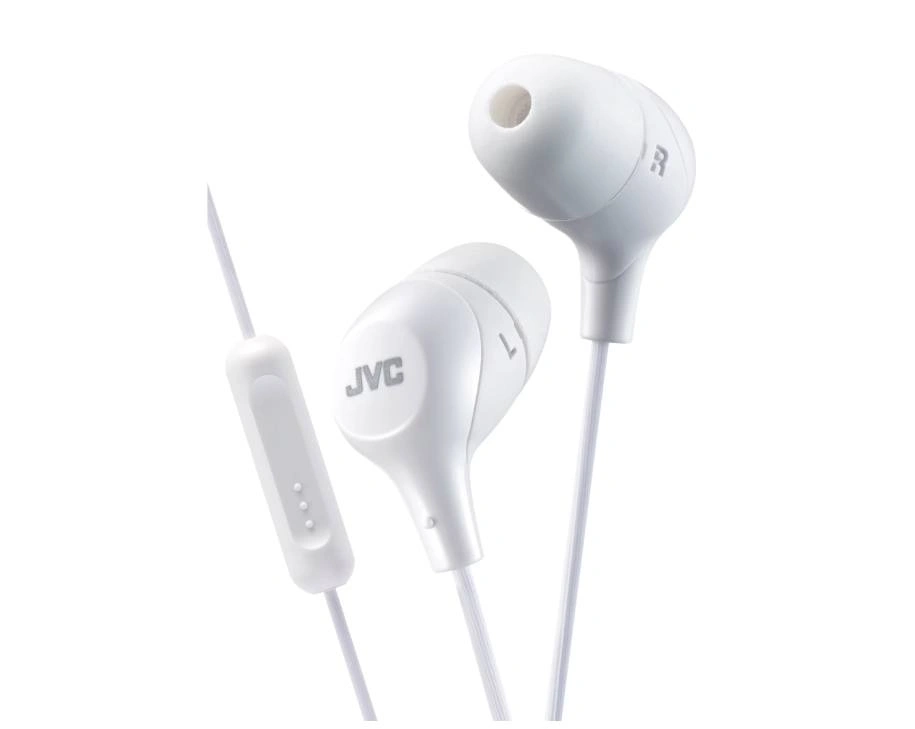 NEW JVC Marshmallow Memory Foam Headphones - White - photo 2