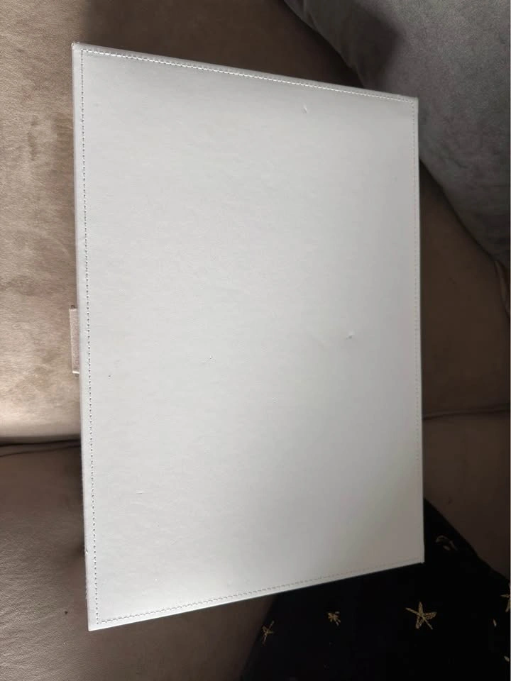 Stackers white leather jewellery box - photo 5