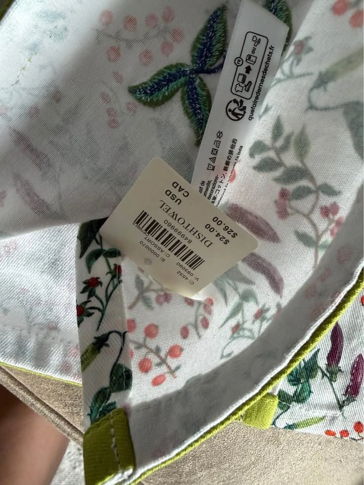 NWT Anthropologie Tea Towel - photo 2