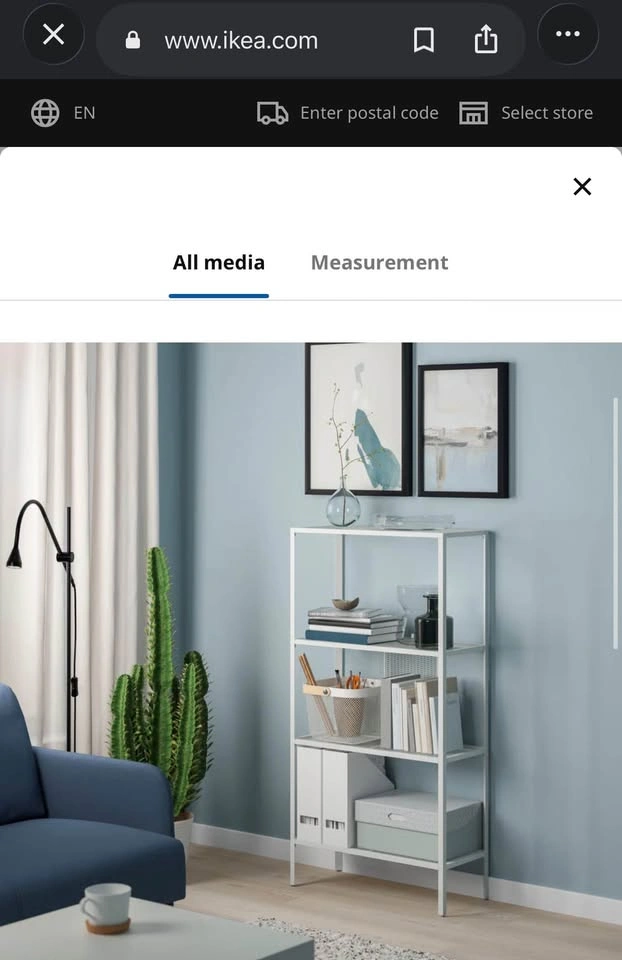 IKEA Baggebo metal shelf - photo 4
