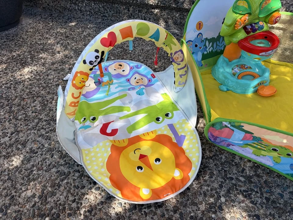 Fisher-Price Baby Gym and VTech Pop-a-Ball Ball Pit Set - photo 3
