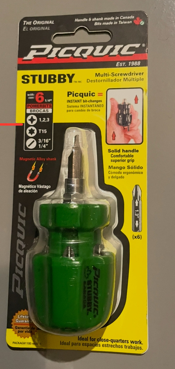 6 Bit Stubby Multi-Driver PICQUIC