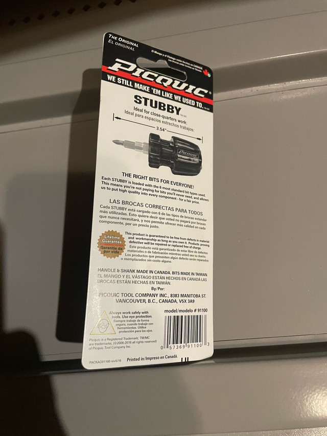 6 Bit Stubby Multi-Driver PICQUIC - photo 2