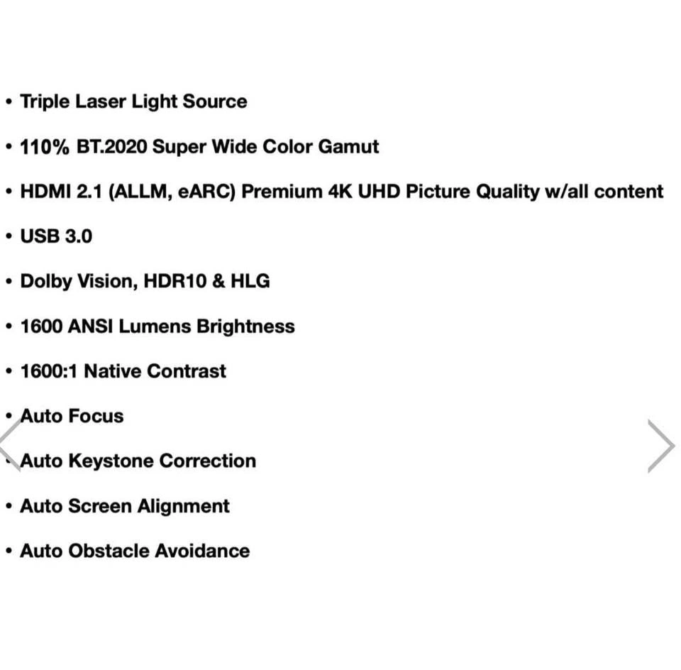 Hisense C1 4K Projector - photo 4